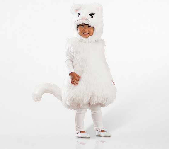 Toddler White Kitty Costume | Pottery Barn Kids