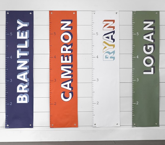 Personalized Canvas Growth Chart