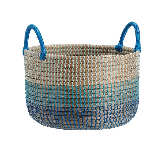 Margherita Missoni Ombre Basket Blue Small Pottery Barn Kids