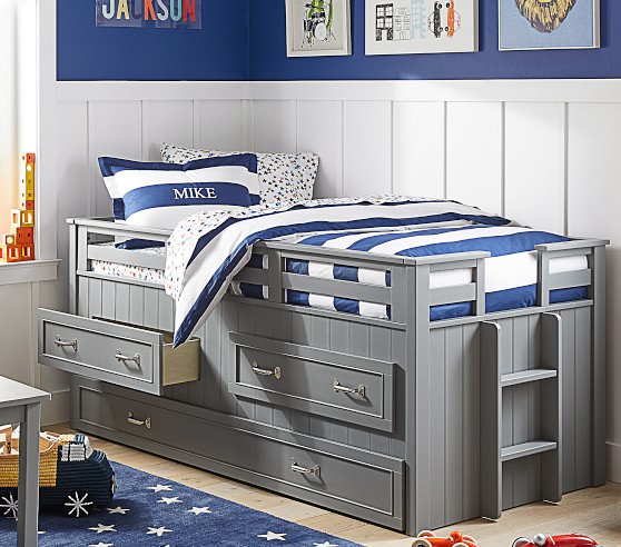 Pottery Barn Captains Bed