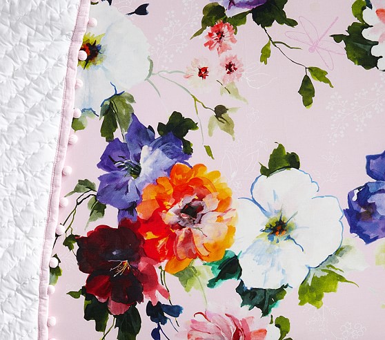 floral baby crib sheets