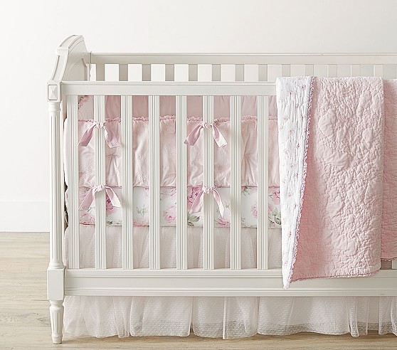 Rachel Ashwell Shabby Chic Baby Blush Embroidered Baby Bedding