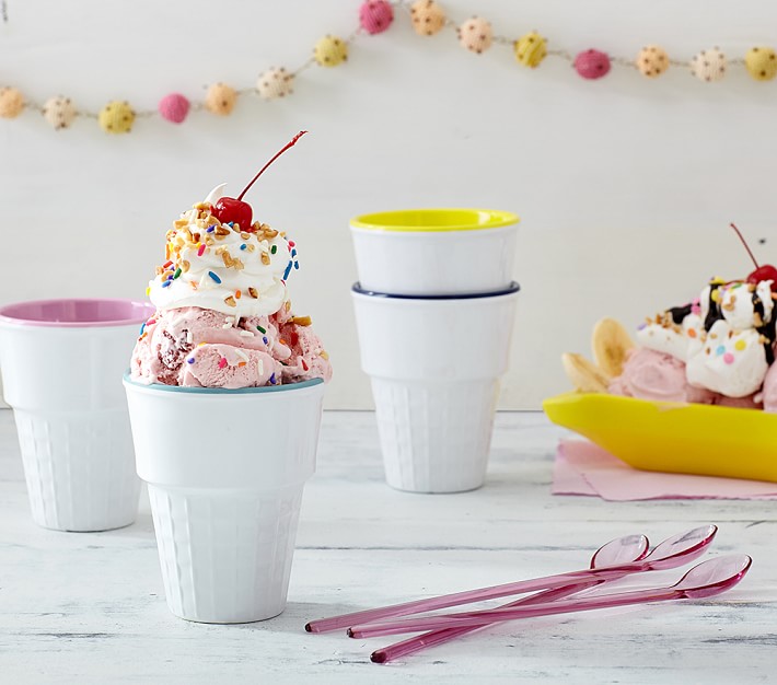 Ice cream Cone Cups Pottery Barn Kids