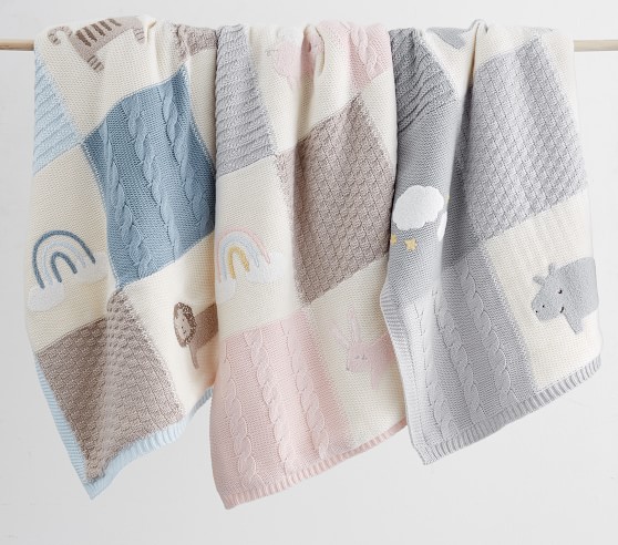 pottery barn kids personalized blanket