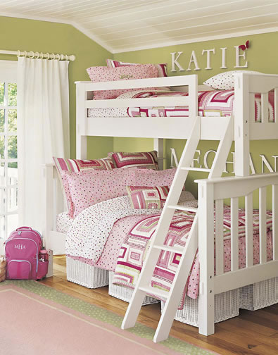 bunk bed ideas for girls & room for two girls | pottery barn kids