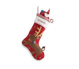 Quilted Stocking, Reindeer