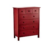 Kendall Drawer Chest, Rustic Sun Valley Red