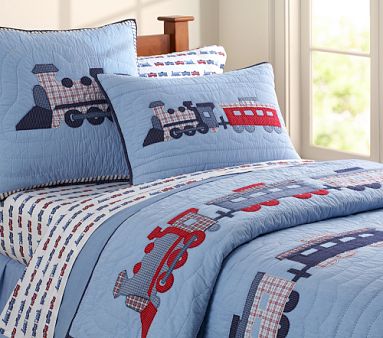 Locomotive Quilted Bedding